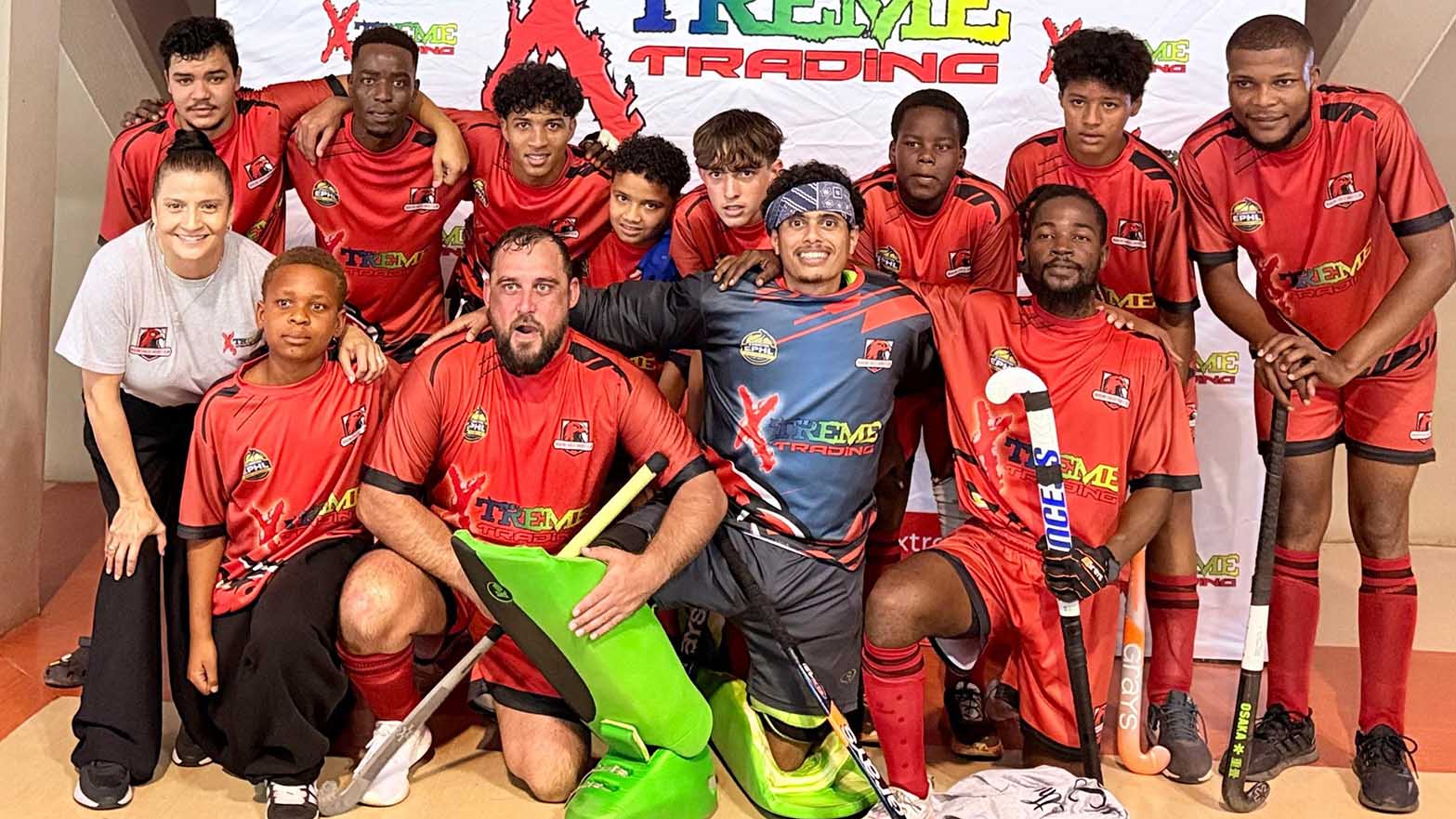 Manzini Eagles were winners of the male category in the Eswatini Hockey Premier League. (Pic: Eswatini Hockey)